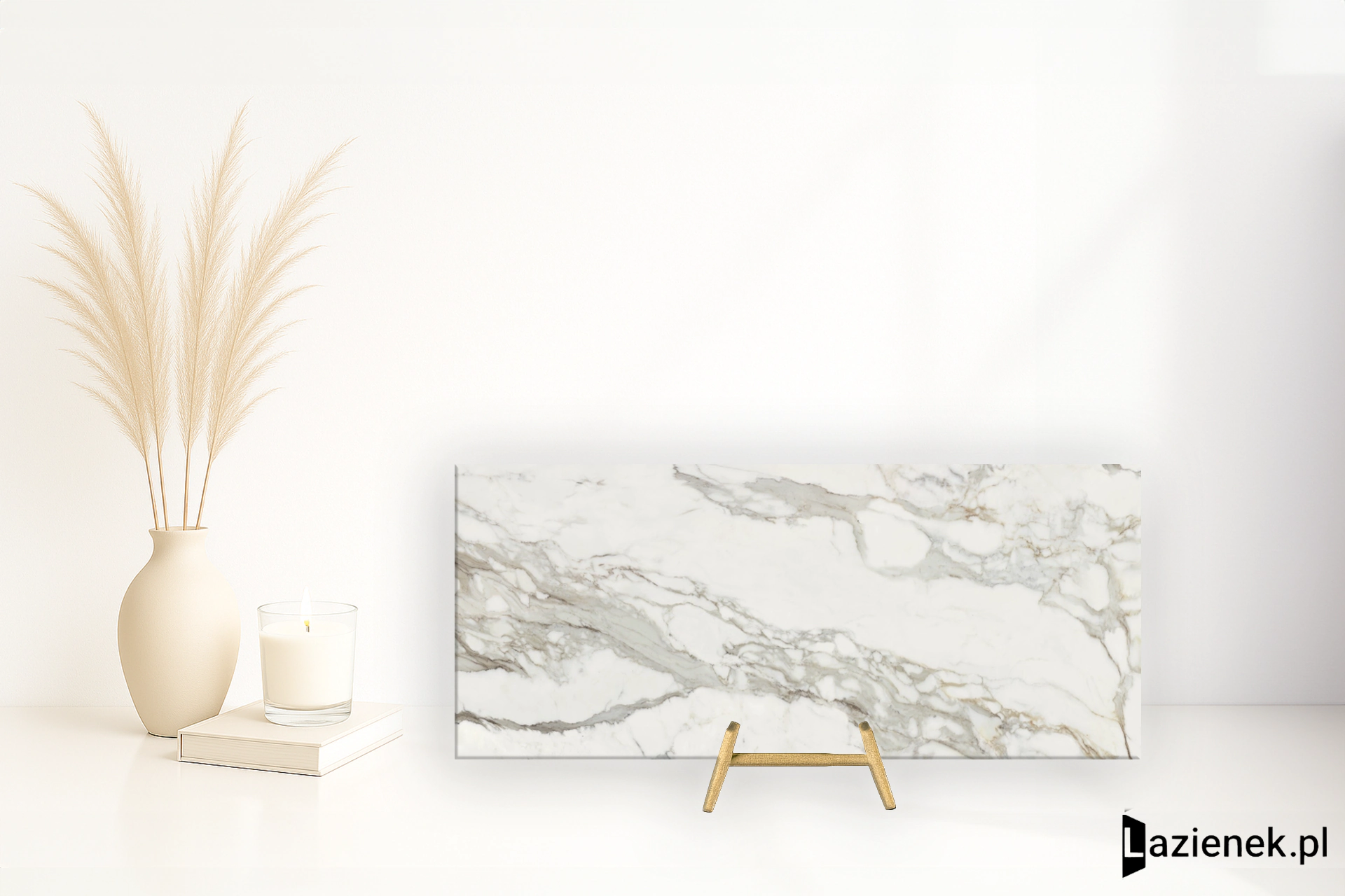 Cotto D'este Allure Calacatta gładka 120x278 cm gr. 7 mm - płytka rektyfikowana / EK6AR18